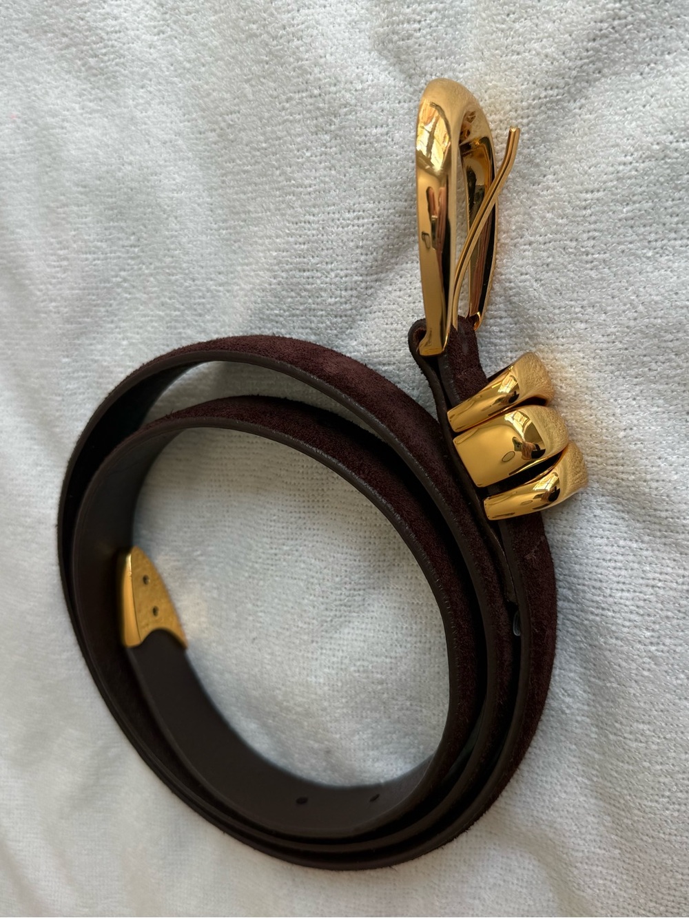 Madewell Triple Metal Keeper Belt